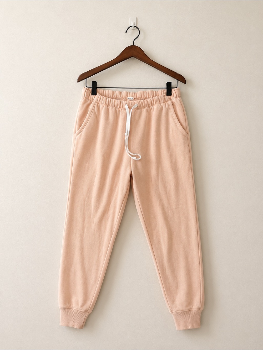Aerie Cuffed Jogger Sweatpants Size Medium tan